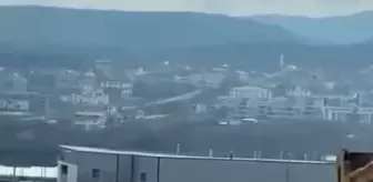 Bursa'da tamir sırasında geri hareket eden kamyon park halindeki araca çarptı