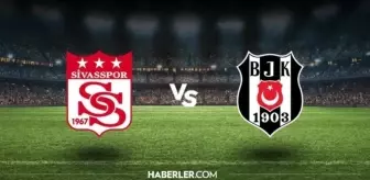 Beşiktaş - Sivasspor maçı kaç kaç? Beşiktaş - Sivasspor maçı bitti mi, ilk yarı mı, ikinci yarı mı?