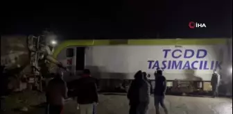 Tekirdağ'da meydana gelen tren kazasında 80 yolcu perona alındı