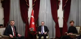 Bakan Hakan Fidan, Milletvekili Karadayı ile Buluştu