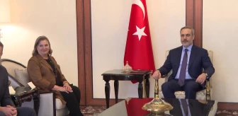 Dışişleri Bakanı Hakan Fidan, ABD Dışişleri Bakan Yardımcısı Vekili ve Siyasi İşler Müsteşarı Victoria Nuland ile Ankara'da bir araya geldi