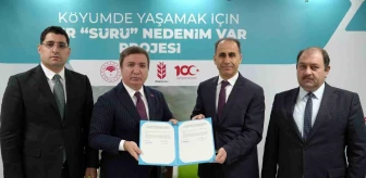Erzincan'da Küçükbaş Hayvancılık Projesi İçin Yeni Dönem Protokolü İmzalandı