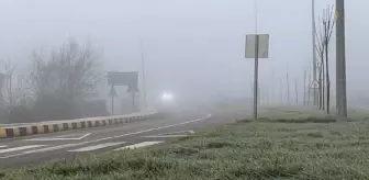 Bartın'da Sis Nedeniyle Ulaşım Yavaşladı