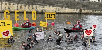 Greenpeace, Alman hükümetinin iklim politikasını protesto etti