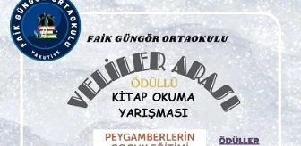 Erzurum Yakutiye İlçe Milli Eğitim Müdürlüğü'nden Ödüllü Kitap Okuma Yarışması