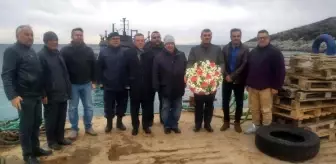 Urla'da TCG Ç-136 Tank Çıkarma Gemisi şehitleri anıldı