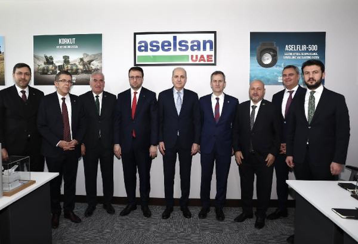 TBMM Başkanı Numan Kurtulmuş, ASELSAN BAE Ofisi'nin açılışını gerçekleştirdi