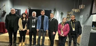 Trabzonspor Divan Başkanlık Kurulu Başkan Adayı Emin Kahraman TSYD Trabzon Şubesi'ni ziyaret etti