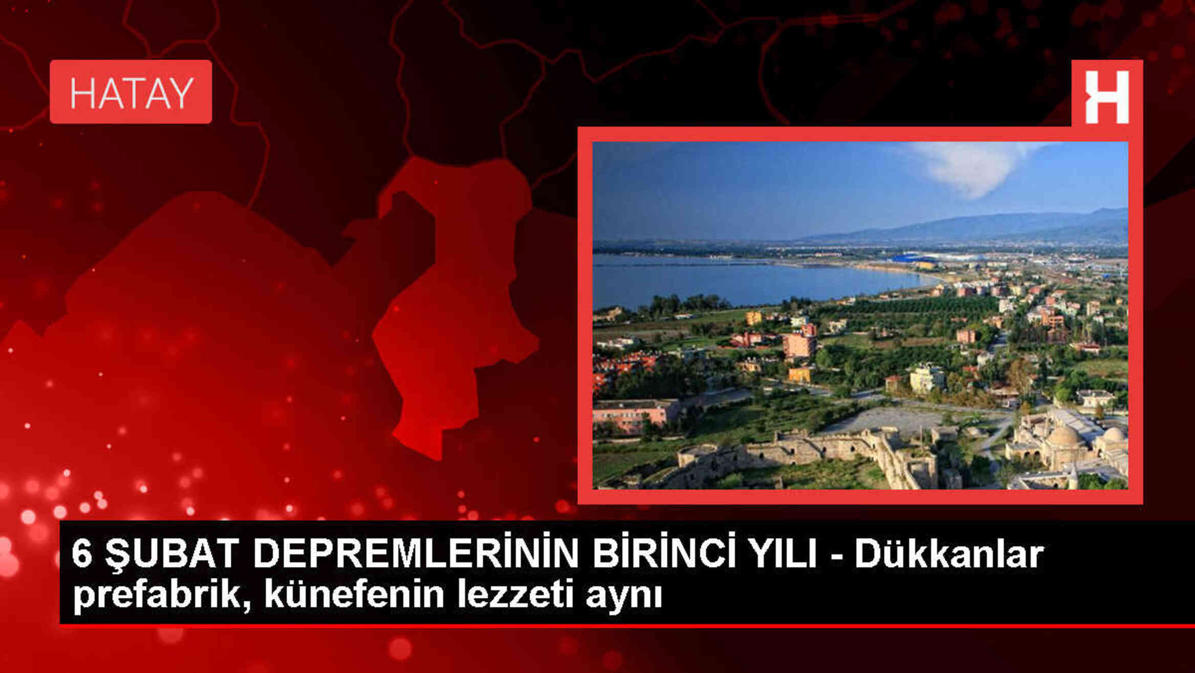 Hatay'da depremde zarar gören künefeciler prefabrik işletmelerde çalışıyor