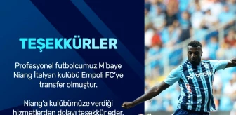 Adana Demirspor, M'Baye Niang ile yollarını ayırdı