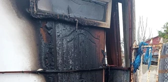Antakya'da prefabrik evde çıkan yangın söndürüldü