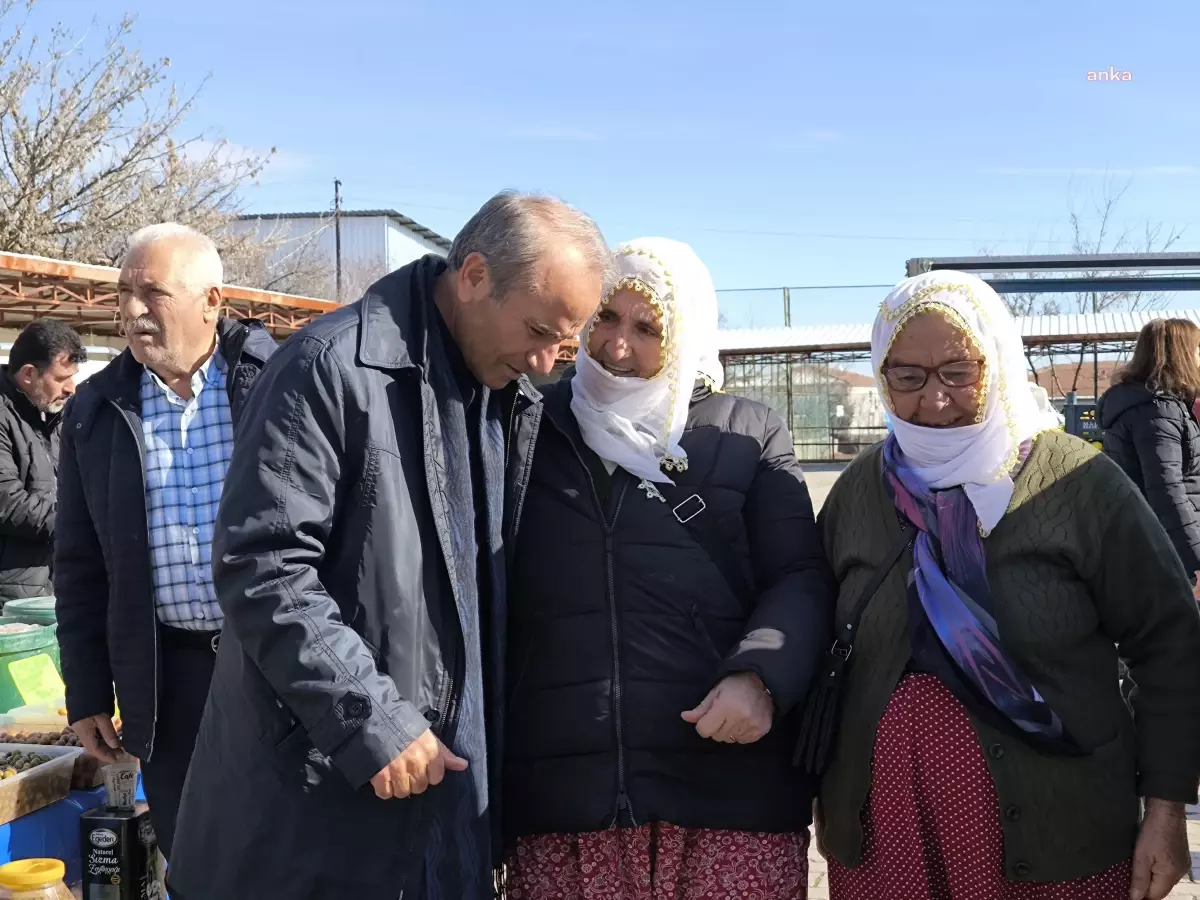 Arguvan Belediye Başkanı ve CHP İlçe Başkanı Esnafı Ziyaret Etti