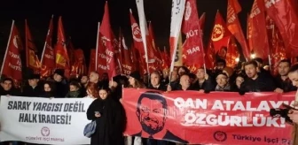 TİP Milletvekilinin Düşürülmesi Beşiktaş Meydanı'nda Protesto Edildi