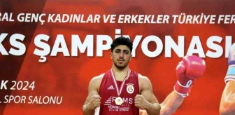 Cizre Fen Lisesi Öğrencisi Baran Çelik Türkiye Ferdi Boks Şampiyonası'nda Altın Madalya Kazandı