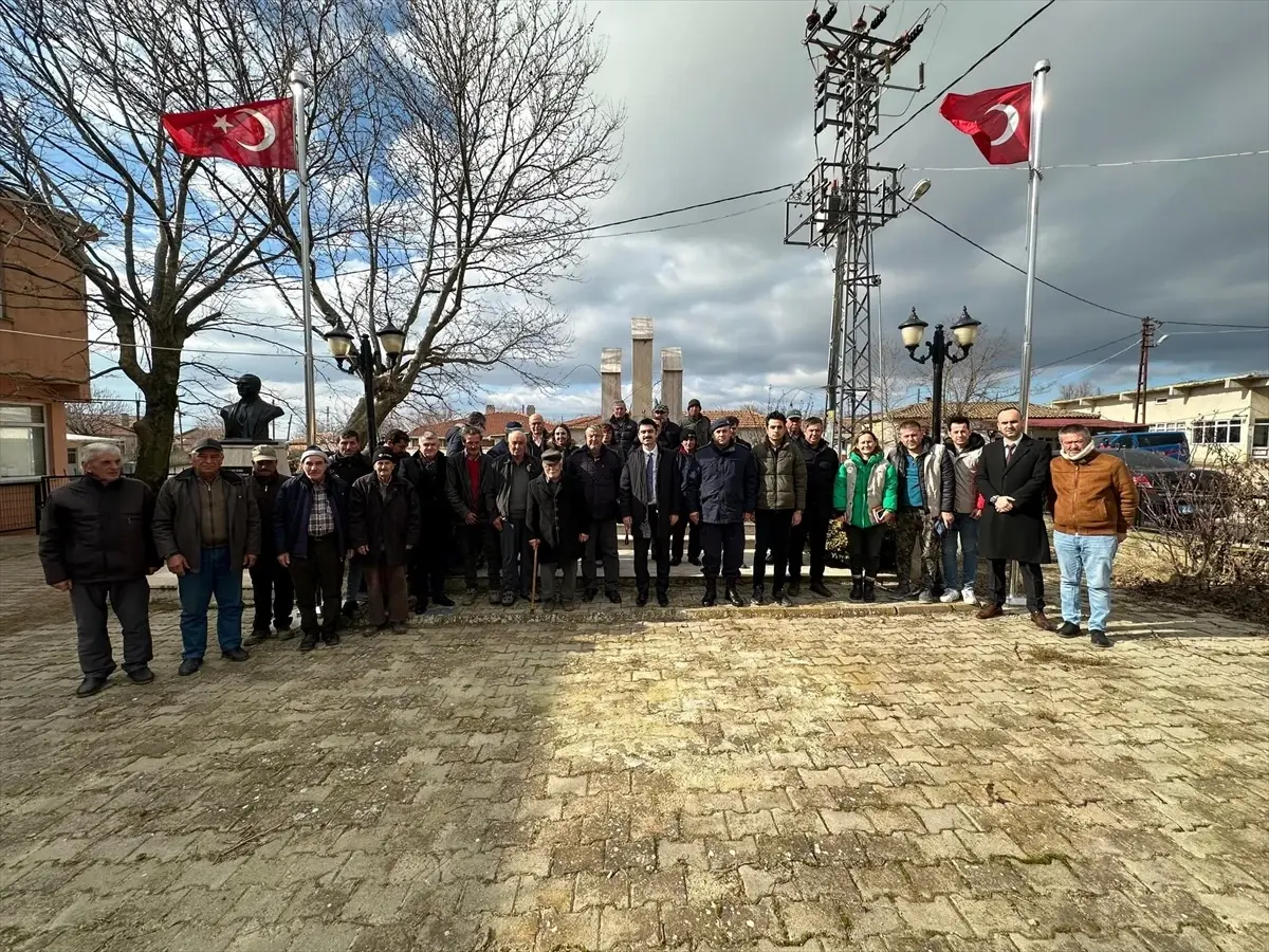 Enez Kaymakamı köyleri ziyaret etti, kan bağışı kampanyasına yoğun ilgi