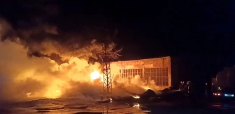 Adana'da Lastik Dükkanında Yangın: Araç da Yanarak Küle Döndü