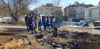 Safranbolu'da doğal gaz borusu patladı, bir işçi yaralandı