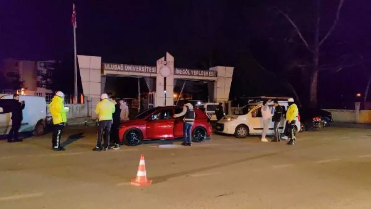 İnegöl'de 'Huzur ve Güven' Denetimi: 11 Kişi Gözaltına Alındı