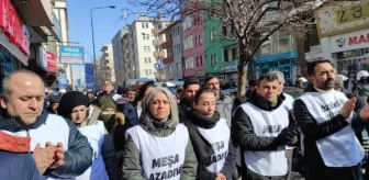 DEM Partisi Kars'ta 'Özgürlük Yürüyüşü' düzenledi
