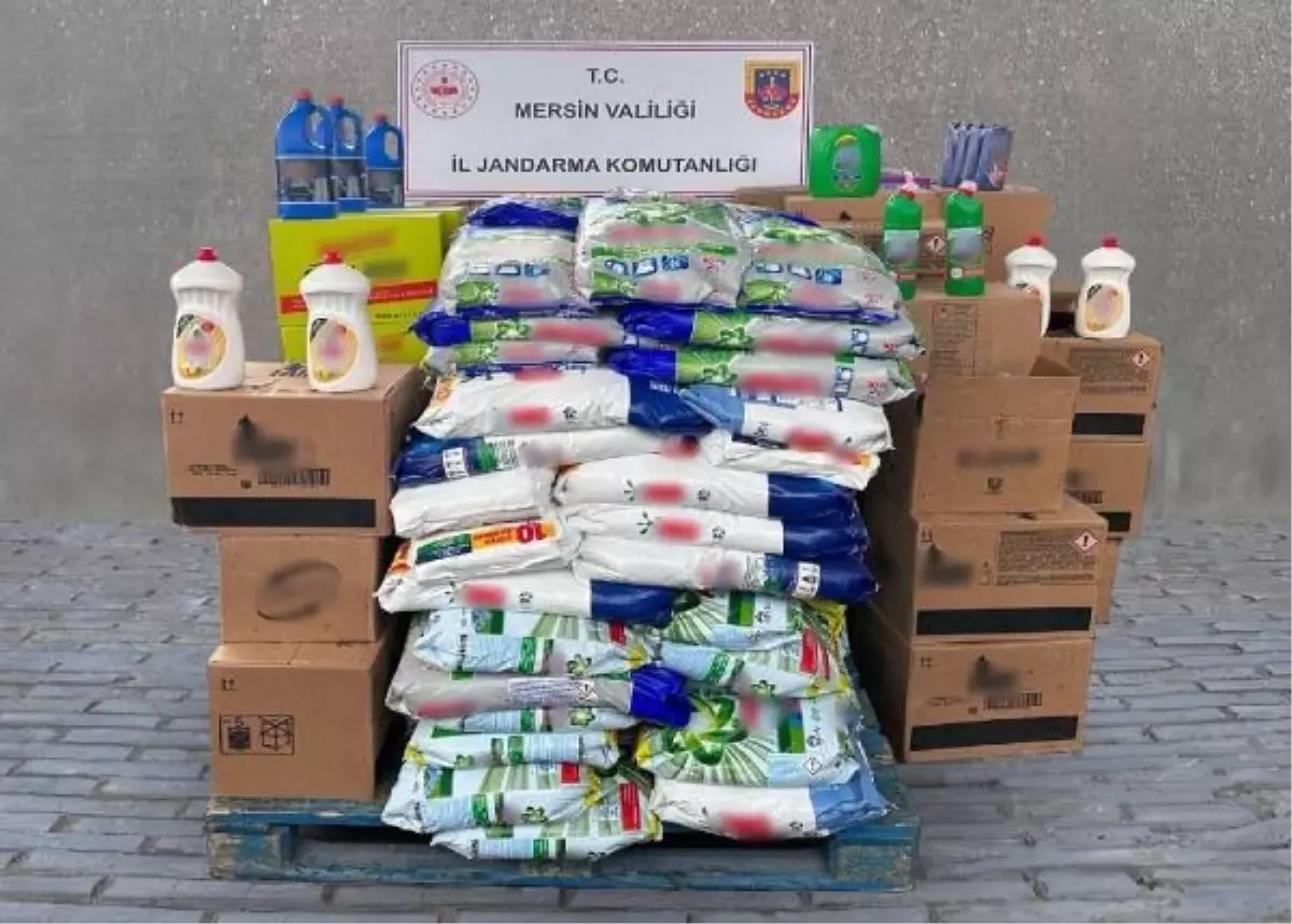 Mersin'de 12 Ton Sahte Temizlik Malzemesi Ele Geçirildi