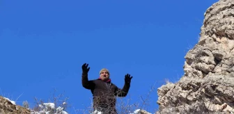 Erzurum'da 65 yaşındaki 'Yalnız Kurt' her gün dağa tırmanıyor