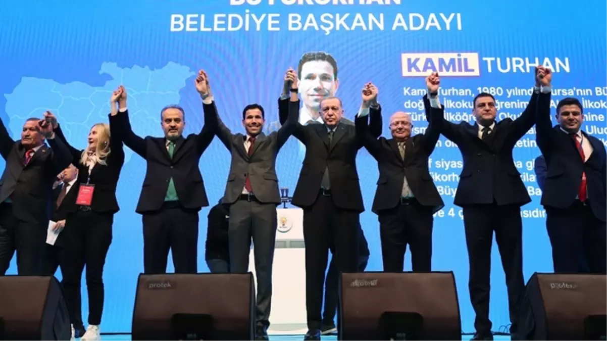 Cumhurbaşkanı Erdoğan, AK Parti Bursa ilçe belediye başkan adaylarını açıkladı