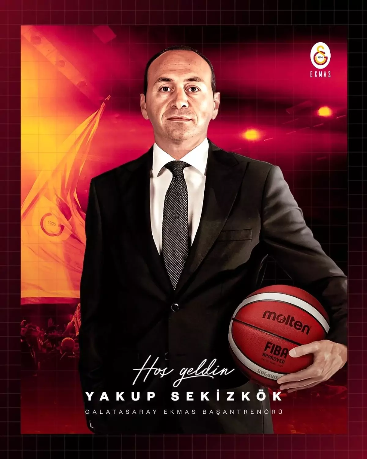 Galatasaray Ekmas, başantrenörlük görevine Yakup Sekizkök'ü getirdi