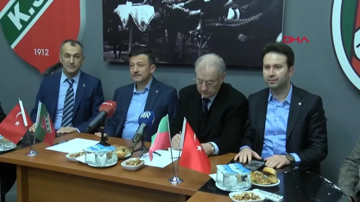 Hamza Dağ: Karşıyaka Spor Kulübü'nün yeni stadyumu için taahhütte bulundu