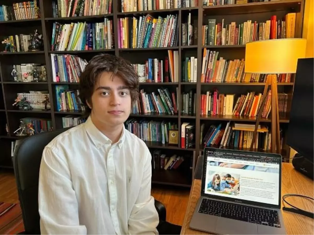 17 yaşındaki öğrenci kanserli çocuklar için internet sitesi tasarladı