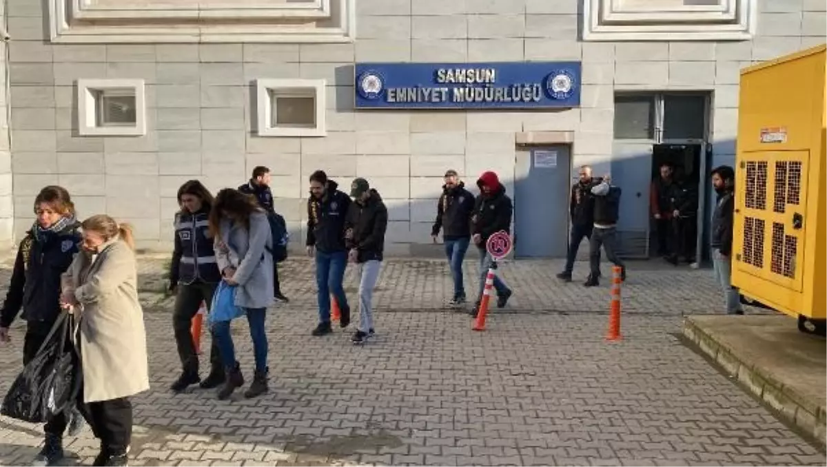 Samsun'da düzenlenen 'Sibergöz-21' operasyonunda 15 kişi tutuklandı