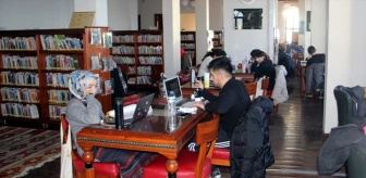 Sinop Dr. Rıza Nur İl Halk Kütüphanesi'nde Okuyucu Sayısı Artıyor