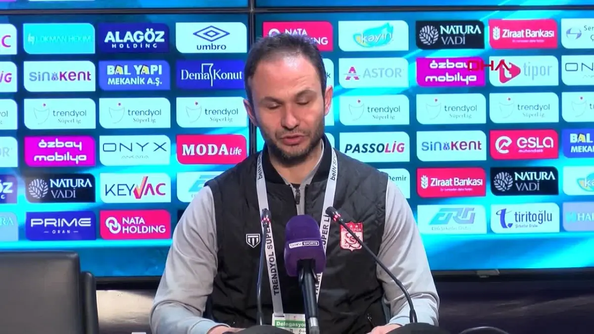 Sivasspor maçının ardından
