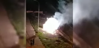 Şanlıurfa'da Elektrik Trafosunda Patlama ve Yangın