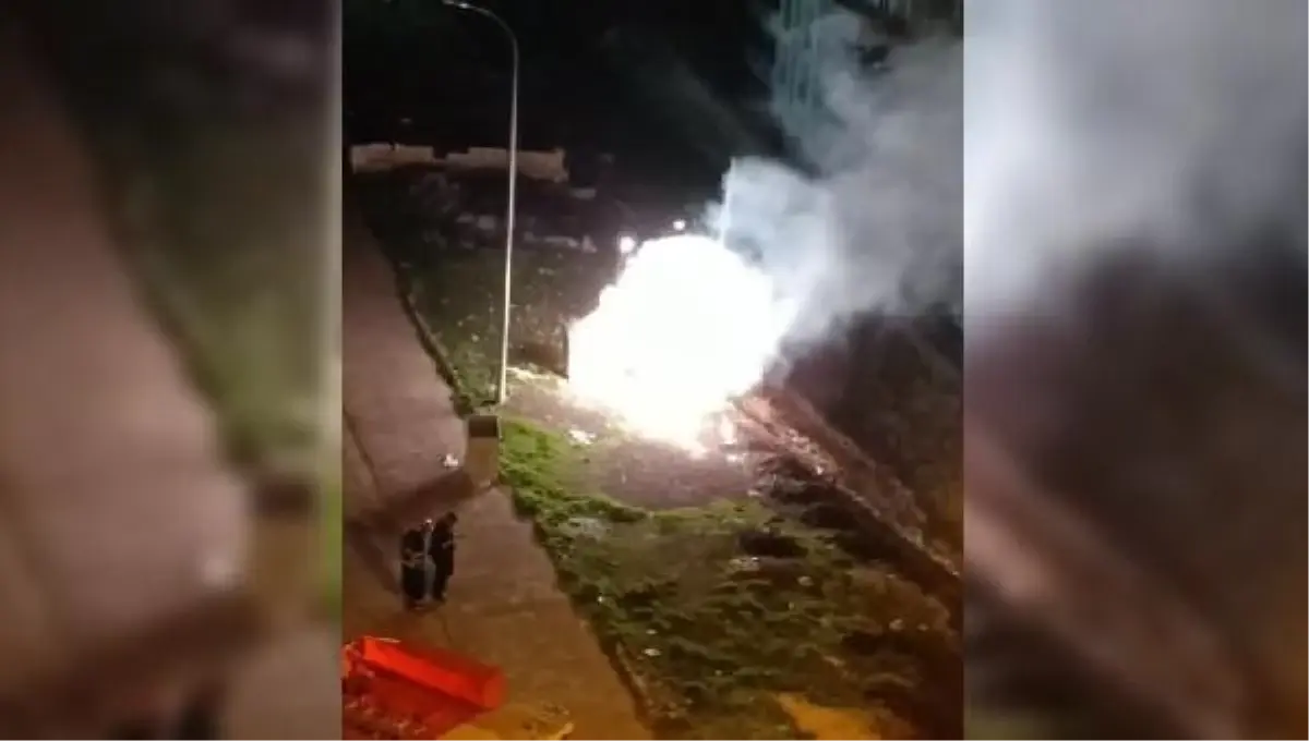 Şanlıurfa'da Elektrik Trafosunda Patlama ve Yangın