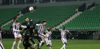 Sakaryaspor, Bandırmaspor'u 1-0 mağlup etti