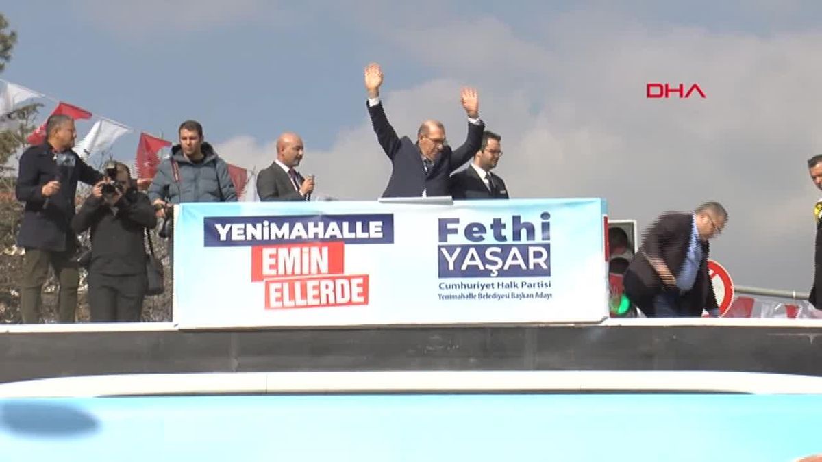 Ankara Büyükşehir Belediye Başkanı Mansur Yavaş: 'Önce insan için varız'