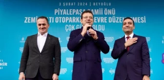 İBB Başkanı İmamoğlu, Beyoğlu'da açılış törenine katıldı