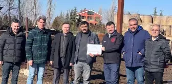 Eskişehir'de Hayvancılık İşletmesine Hastalıktan Ari İşletme Sertifikası Verildi