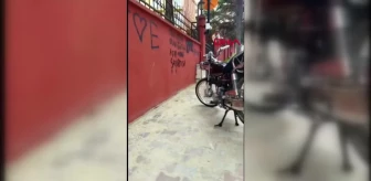 Zeytinburnu'nda Tehlikeli Motosikletli Maganda