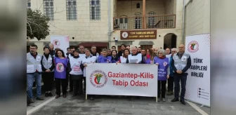 6 Şubat depremlerinin birinci yılında TTB ve Gaziantep-Kilis Tabip Odası ortak basın açıklaması yaptı