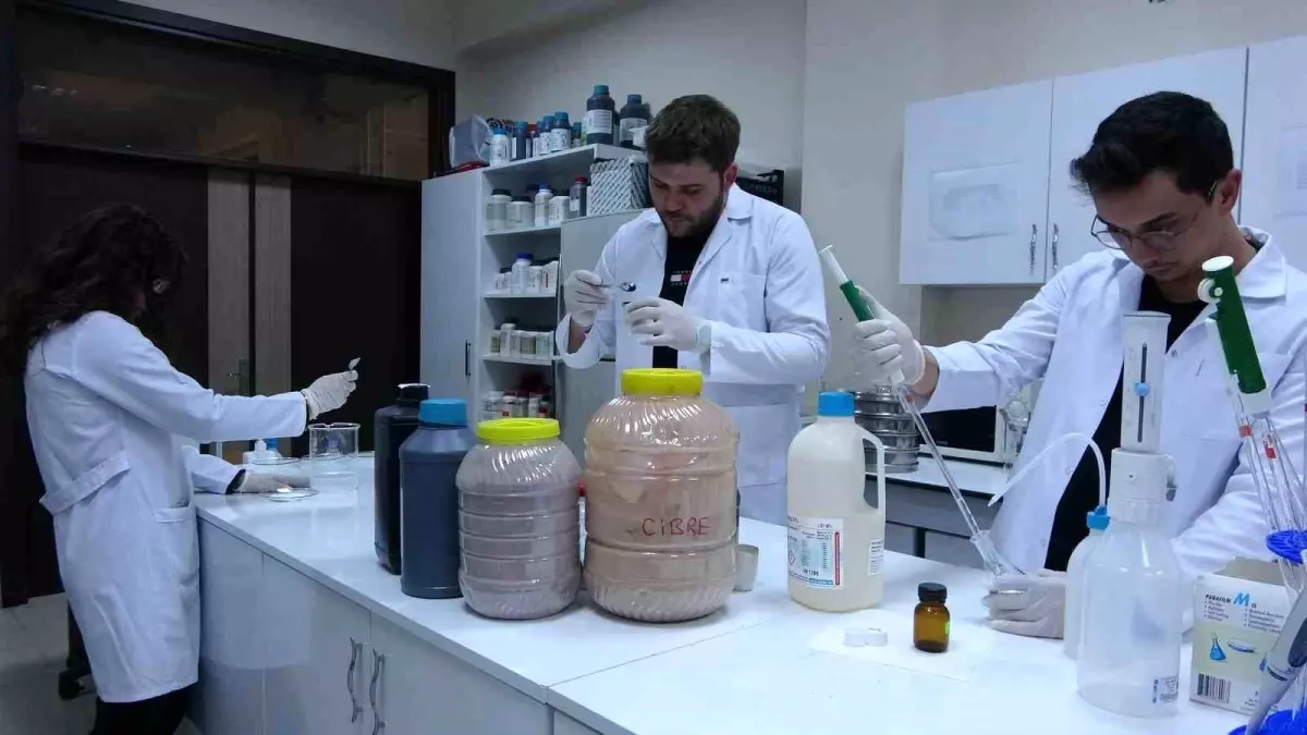 ÇOMÜ öğrencileri tarafından potasyum magnezyum fosfatlı akıllı gübre üretildi