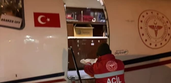Van'da Kalp ve Damar Rahatsızlığı Nedeniyle Tedavi Gören 10 Günlük Bebek İstanbul'a Sevk Edildi