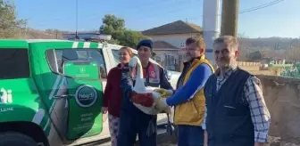 Uzunköprü'de Yorgun Düşen Kuğu Tedavi Altına Alındı