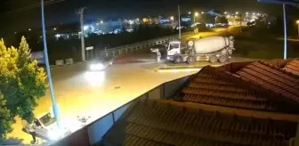 Beton mikseri çarptı, genç kız ağır yaralandı