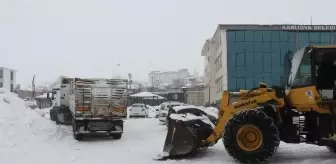Bingöl'ün Karlıova ilçesinde yoğun kar yağışı nedeniyle 25 köy yolu ulaşıma kapandı