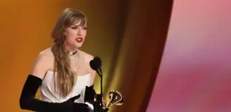 66. Grammy Ödülleri sahiplerini buldu! Taylor Swift, Yılın Albümü Ödülü'nü 4. kez aldı