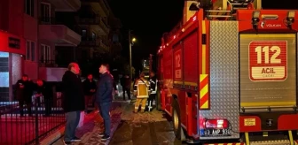 Afyonkarahisar'da apartmanda çıkan yangın 10 kişiyi hastanelik etti