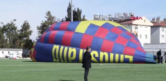 Burdur'da Sıcak Hava Balonu Gösterisi