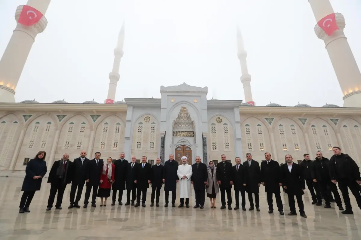 Cumhurbaşkanı Erdoğan Şahinbey Millet Camii'nin Açılışını Yaptı