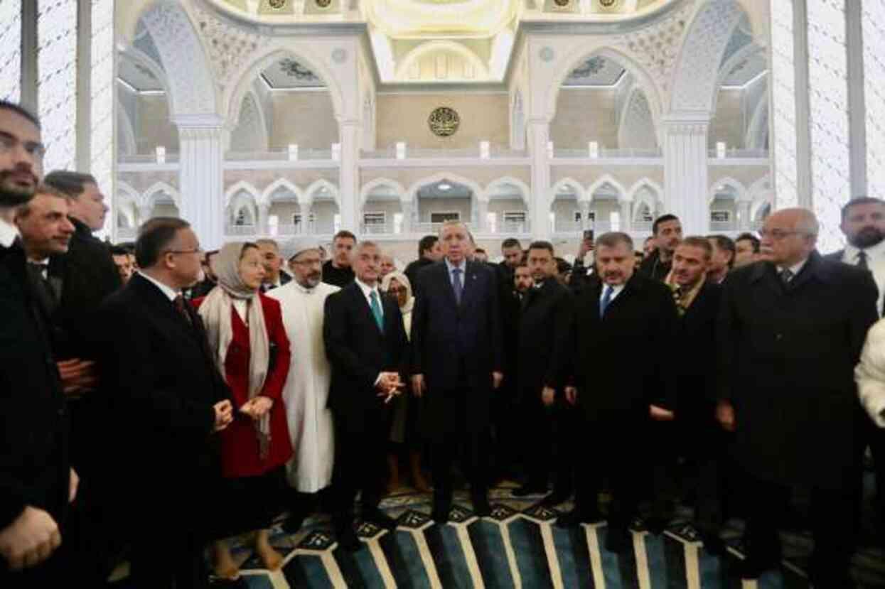 Cumhurbaşkanı Erdoğan Şahinbey Millet Camii'nin Açılışını Yaptı
